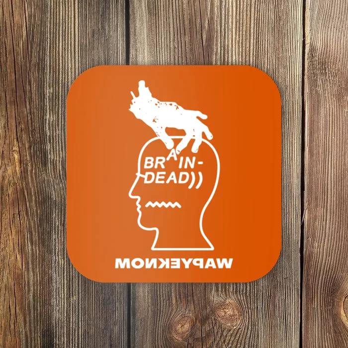 Brain Dead X Monkeypaw Productions Coaster