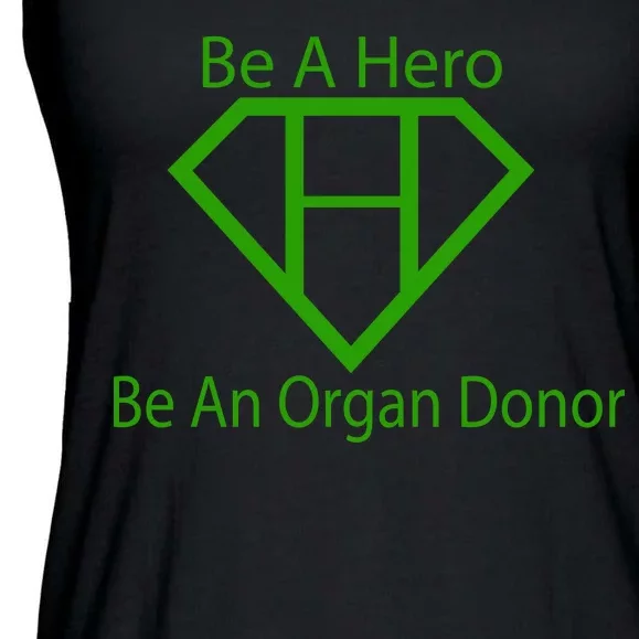 Be A Hero Organ Donor Ladies Essential Flowy Tank