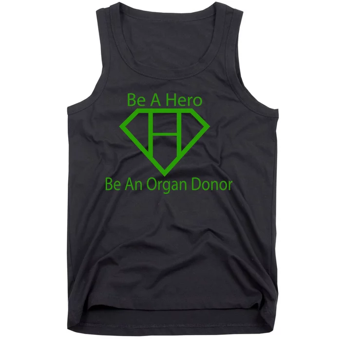 Be A Hero Organ Donor Tank Top