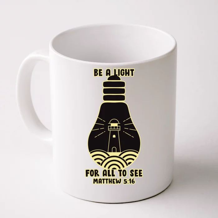 Be A Light For All To See Front & Back Coffee Mug