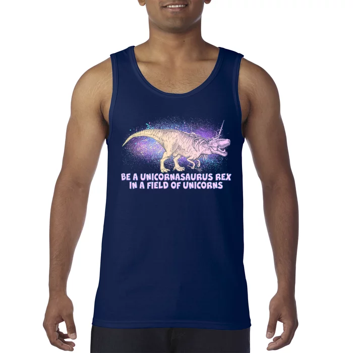 Be A Unicornasaurus Rex Tank Top