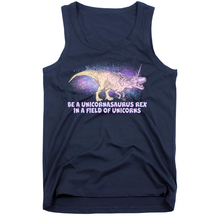 Be A Unicornasaurus Rex Tank Top