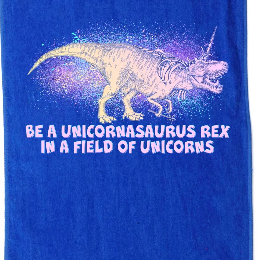 Be A Unicornasaurus Rex Platinum Collection Golf Towel