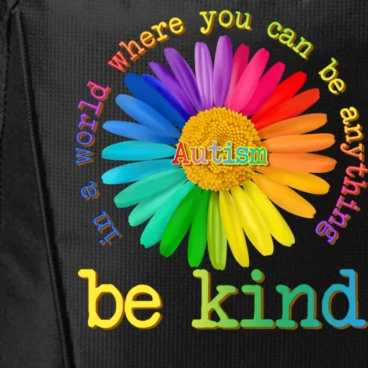 Be Anything Be Kind Autism Awareness City Backpack