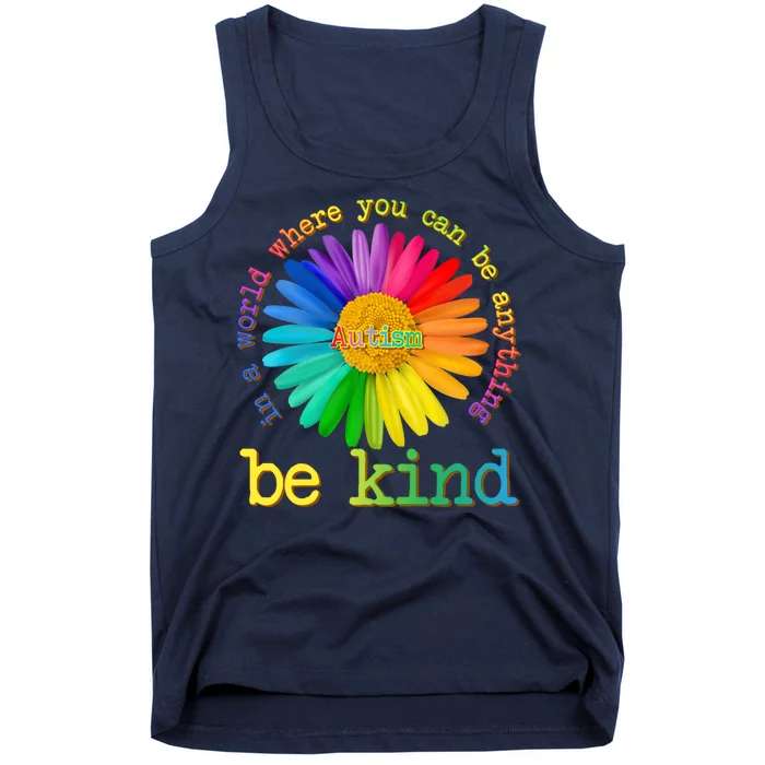 Be Anything Be Kind Autism Awareness Tank Top