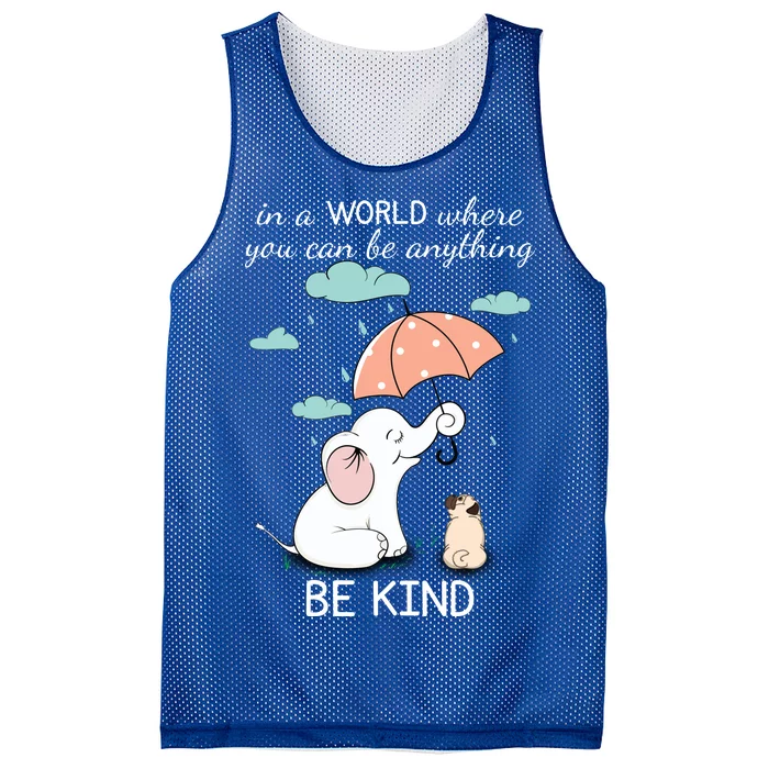 Be Anything Elephant Dog Umbrella Mesh Reversible Basketball Jersey Tank