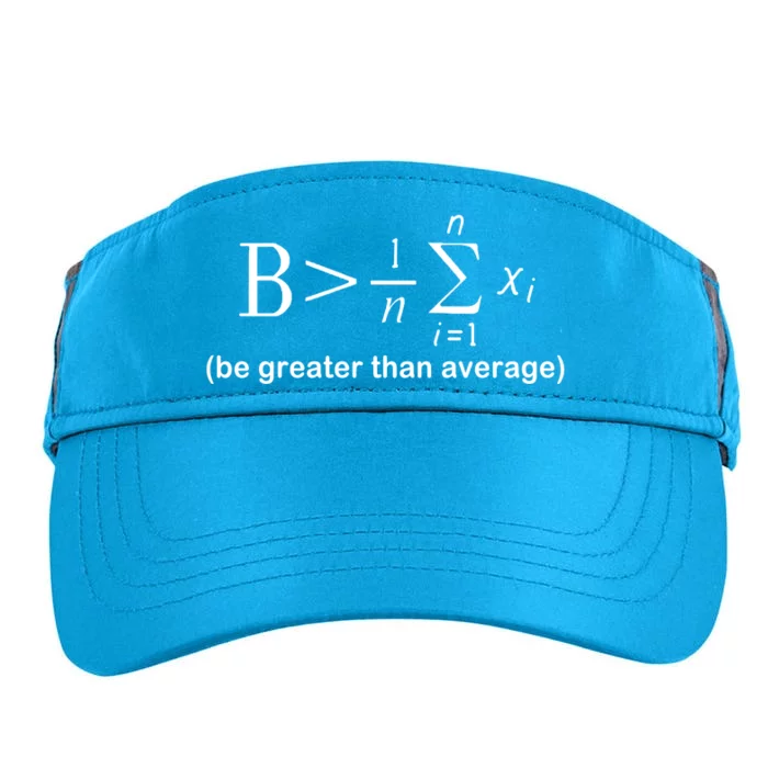 Be Greater Equation Math Adult Drive Performance Visor