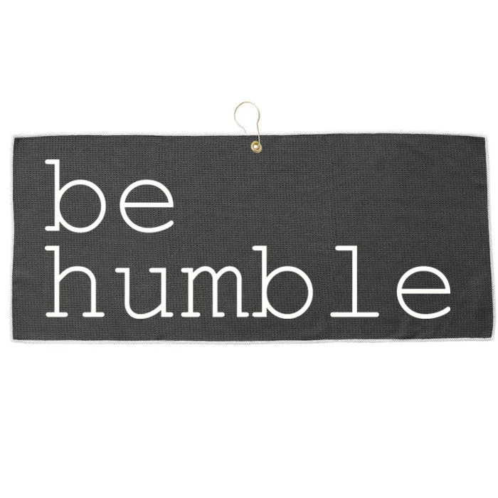 Be Humble Large Microfiber Waffle Golf Towel