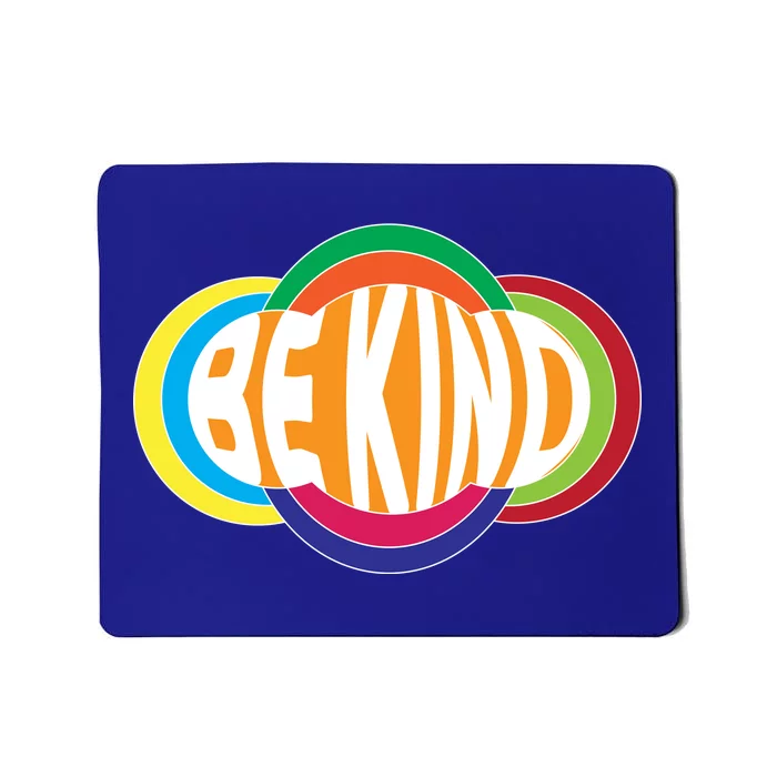 Be Kind 70's Retro Logo Tribute Mousepad