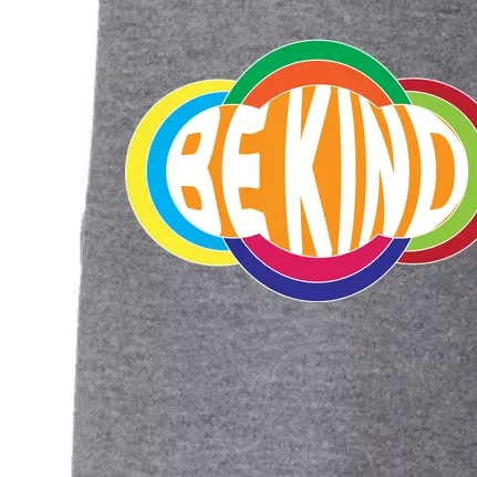 Be Kind 70's Retro Logo Tribute Doggie 3-End Fleece Hoodie