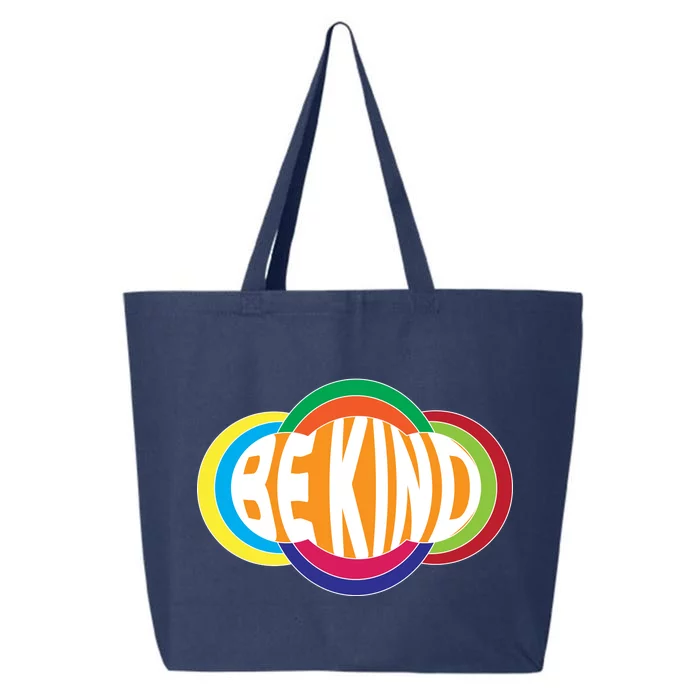 Be Kind 70's Retro Logo Tribute 25L Jumbo Tote