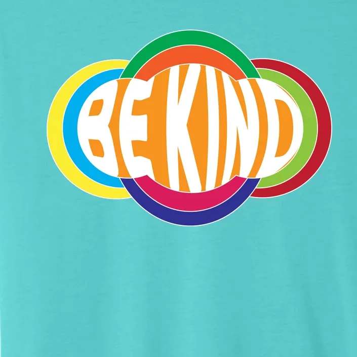 Be Kind 70's Retro Logo Tribute ChromaSoft Performance T-Shirt