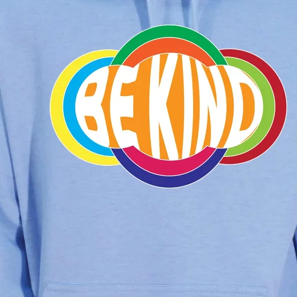 Be Kind 70's Retro Logo Tribute Unisex Surf Hoodie