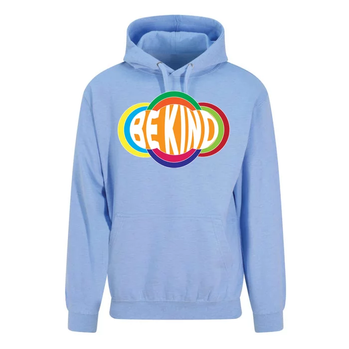 Be Kind 70's Retro Logo Tribute Unisex Surf Hoodie