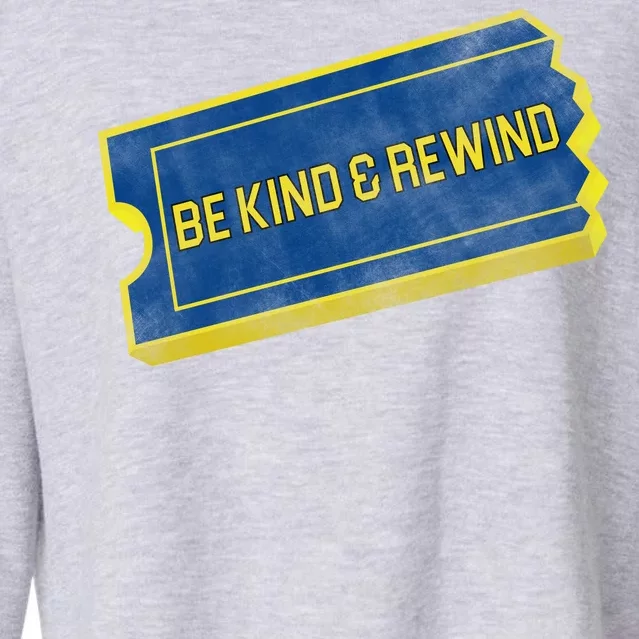 Be Kind And Rewind Cropped Pullover Crew