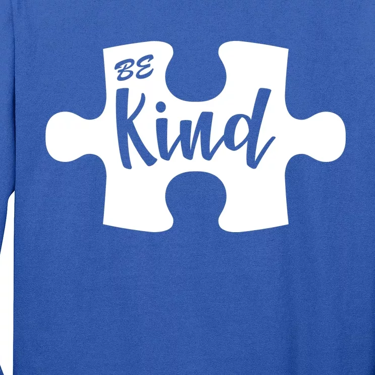 Be Kind Autism Awareness Puzzle Long Sleeve Shirt