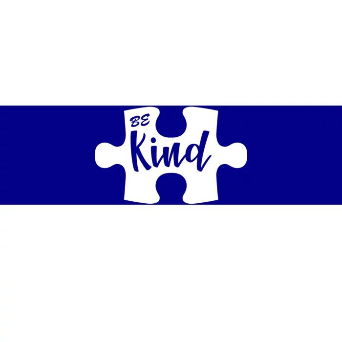 Be Kind Autism Awareness Puzzle Bumper Sticker