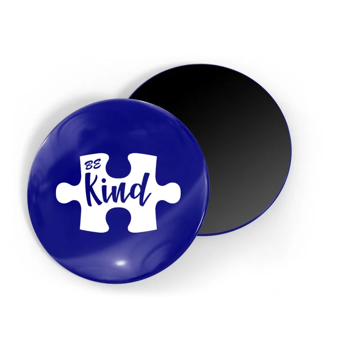 Be Kind Autism Awareness Puzzle Magnet