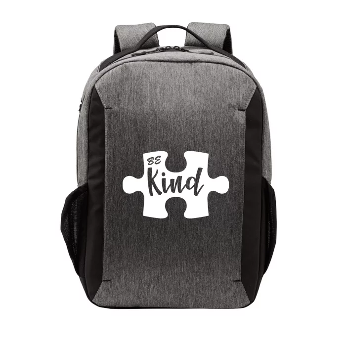 Be Kind Autism Awareness Puzzle Vector Backpack