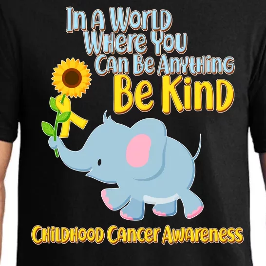 Be Kind Childhood Cancer Awareness Pajama Set