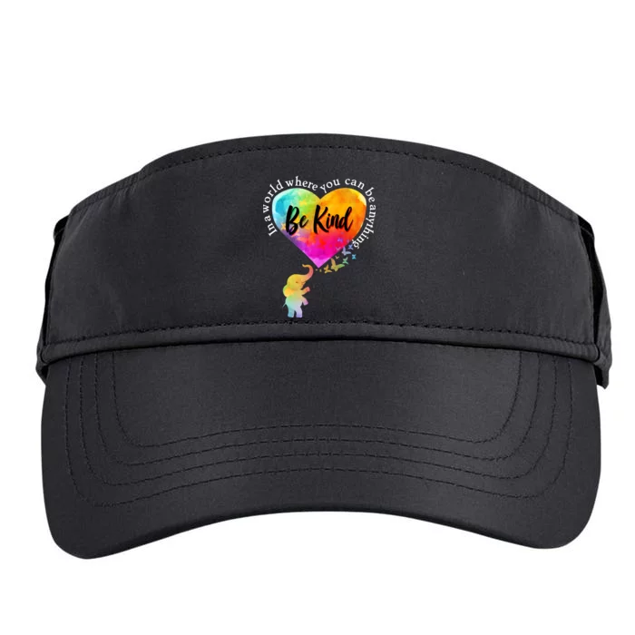 Be Kind Elephant Heart Adult Drive Performance Visor