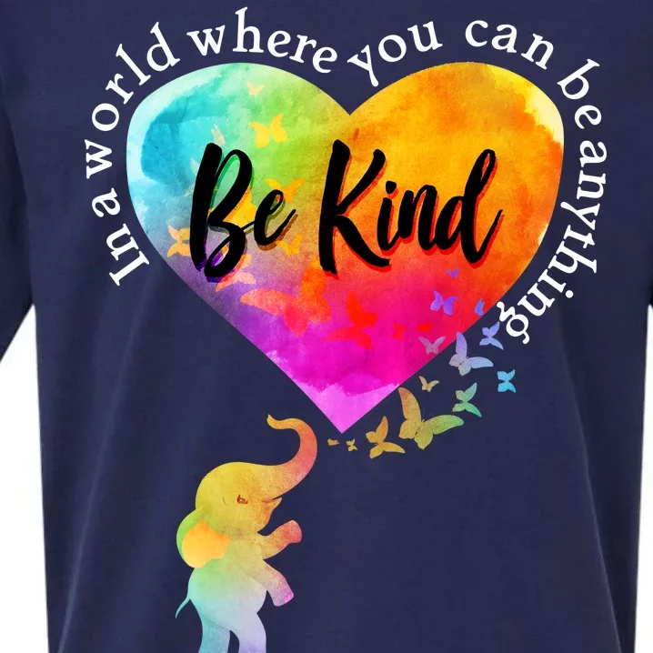 Be Kind Elephant Heart Sueded Cloud Jersey T-Shirt