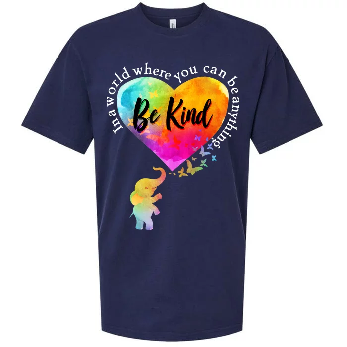 Be Kind Elephant Heart Sueded Cloud Jersey T-Shirt