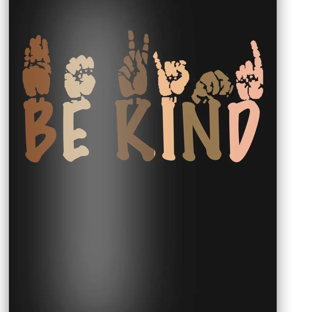 Be Kind Melanin Poster