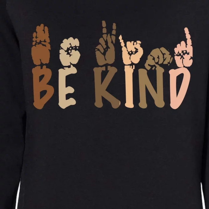 Be Kind Melanin Womens California Wash Sweatshirt