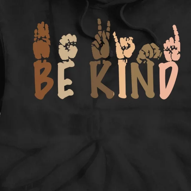 Be Kind Melanin Tie Dye Hoodie