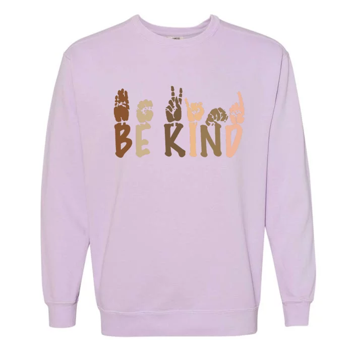 Be Kind Melanin Garment-Dyed Sweatshirt