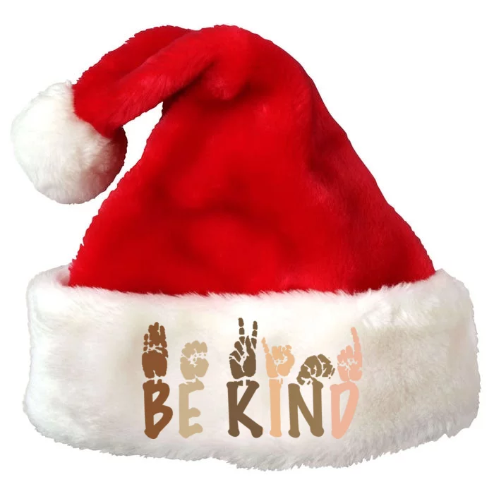 Be Kind Melanin Premium Christmas Santa Hat