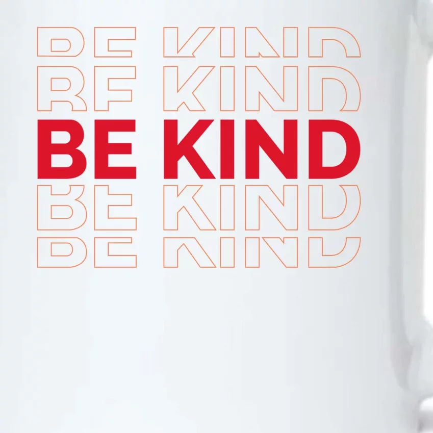 Be Kind Repeat Black Color Changing Mug