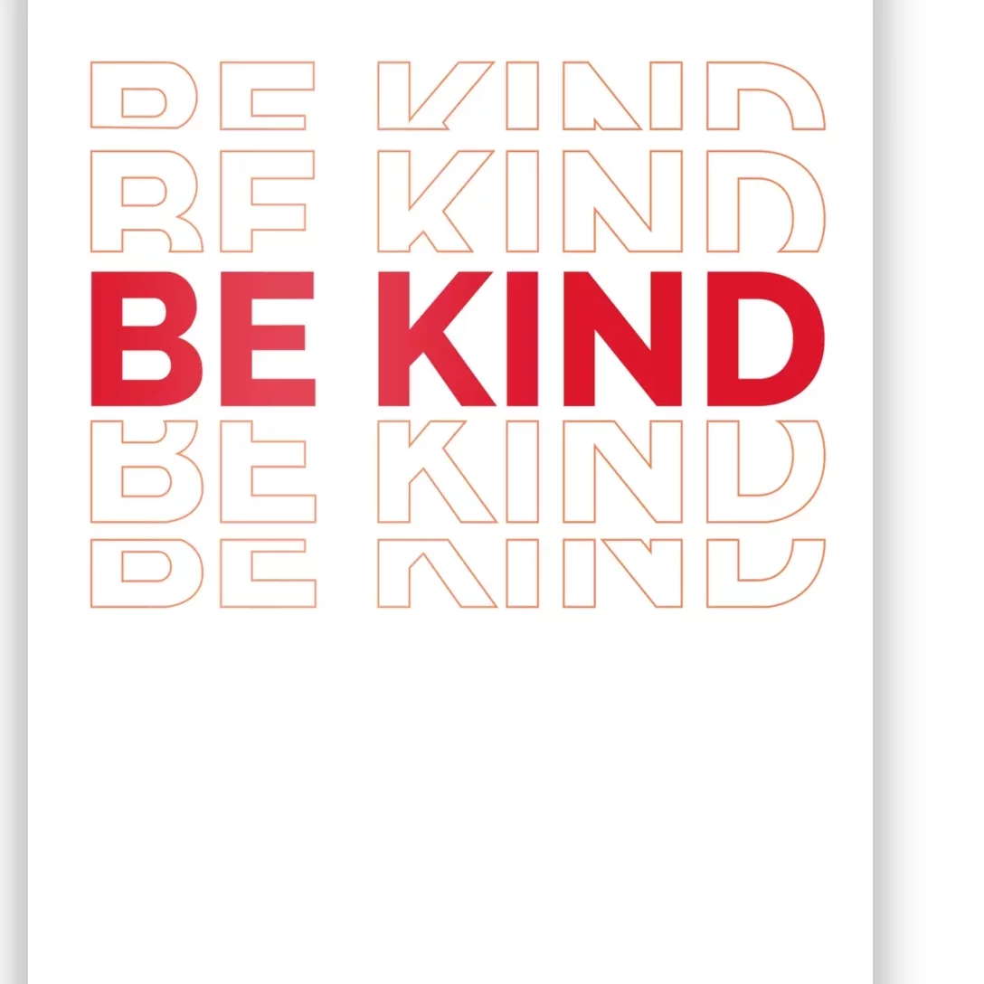 Be Kind Repeat Poster