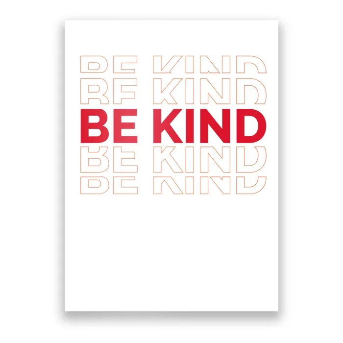 Be Kind Repeat Poster