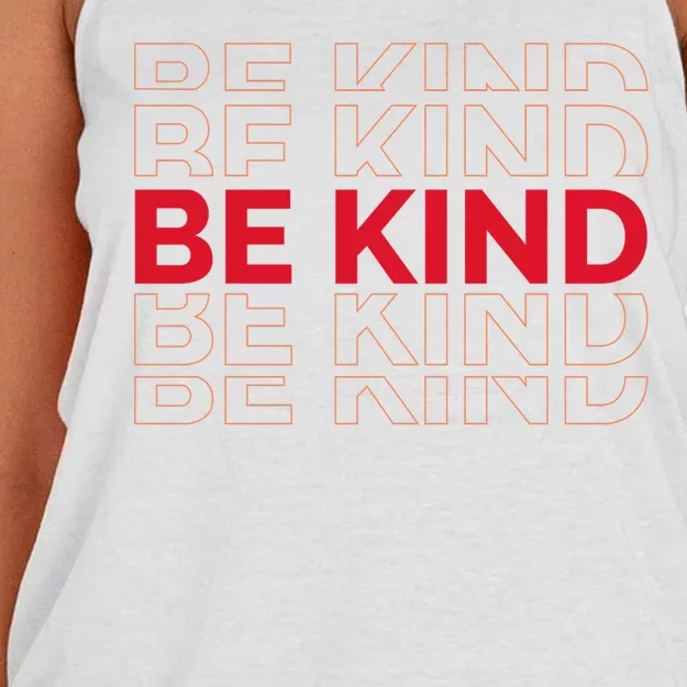 Be Kind Repeat Women's Knotted Racerback Tank