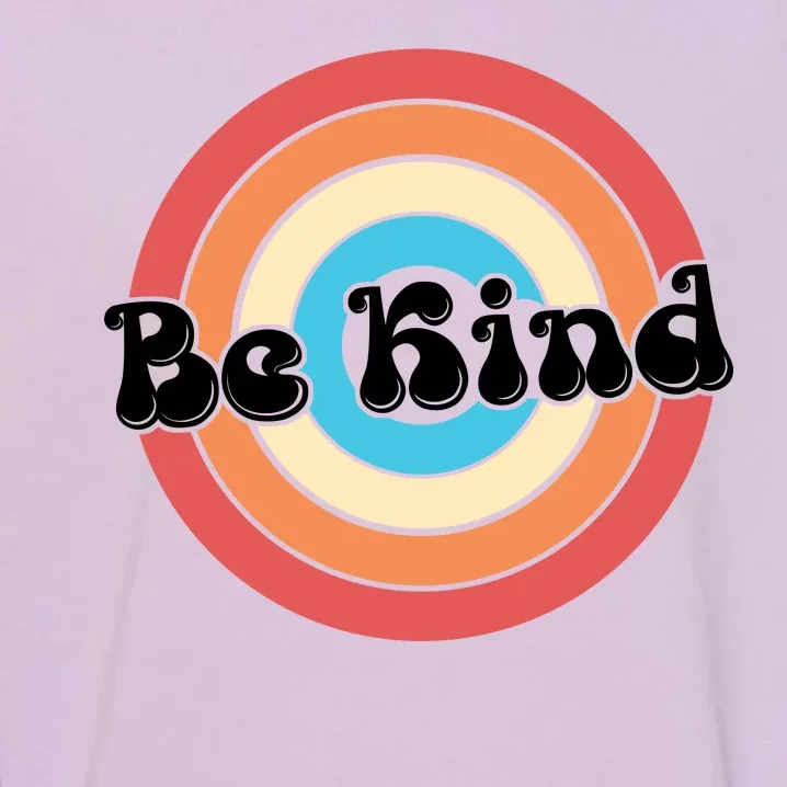 Be Kind Retro Emblem Garment-Dyed Sweatshirt