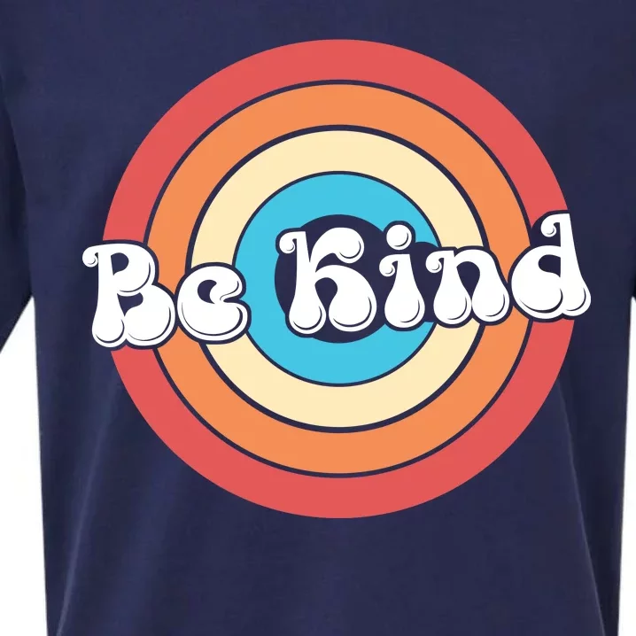 Be Kind Retro Emblem Sueded Cloud Jersey T-Shirt