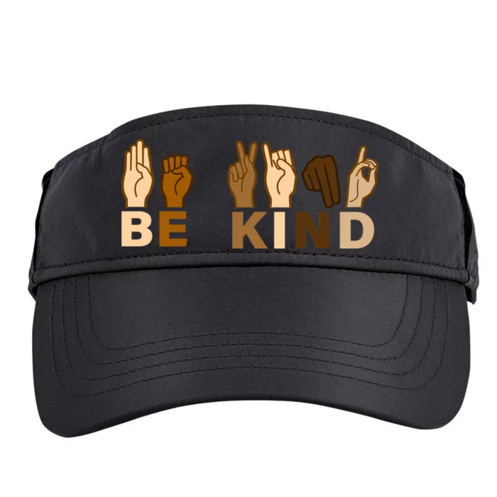 Be Kind Sign Language Adult Drive Performance Visor