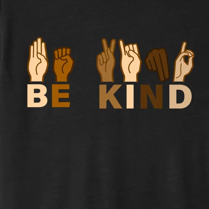 Be Kind Sign Language ChromaSoft Performance T-Shirt