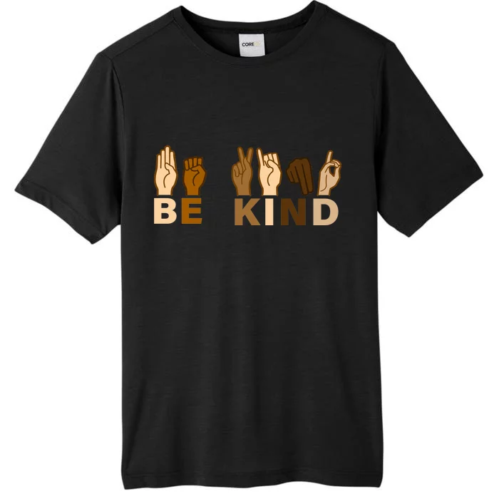 Be Kind Sign Language ChromaSoft Performance T-Shirt