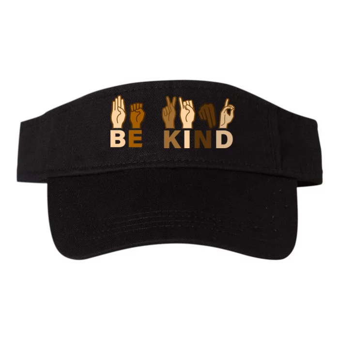 Be Kind Sign Language Valucap Bio-Washed Visor