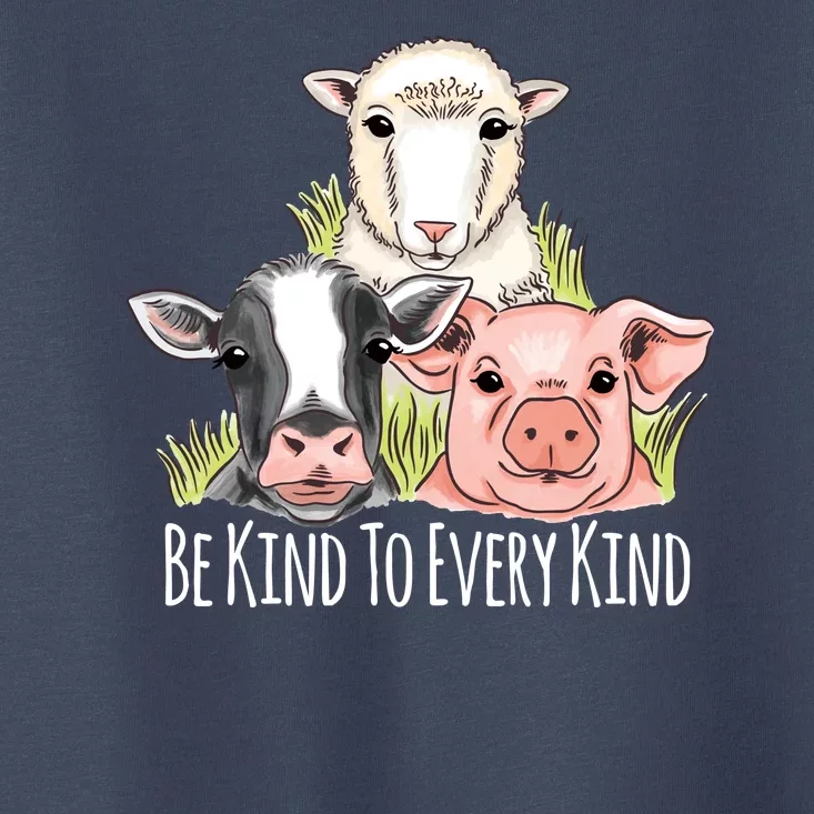 Be Kind To Every Kind Vegan Toddler T-Shirt