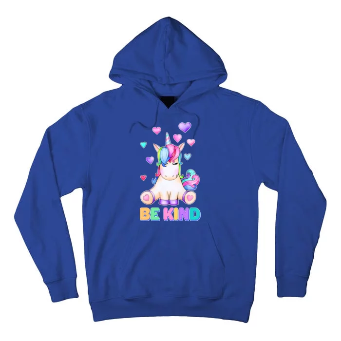 Be Kind Unicorn Tall Hoodie