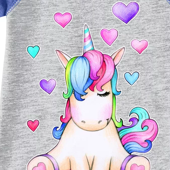 Be Kind Unicorn Infant Baby Jersey Bodysuit