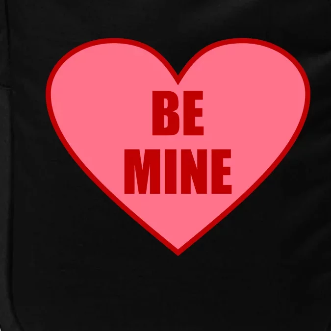 Be Mine Valentine's Day Heart Love Design Impact Tech Backpack