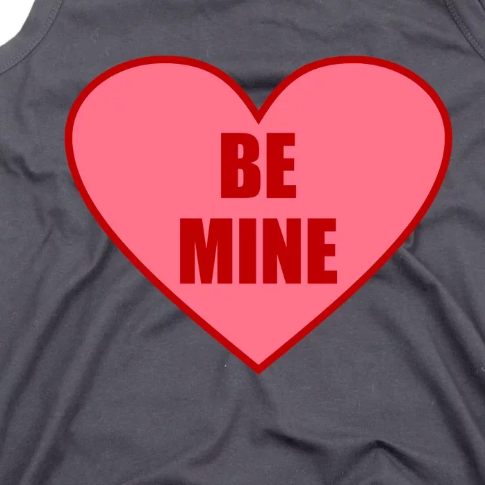 Be Mine Valentine's Day Heart Love Design Tank Top