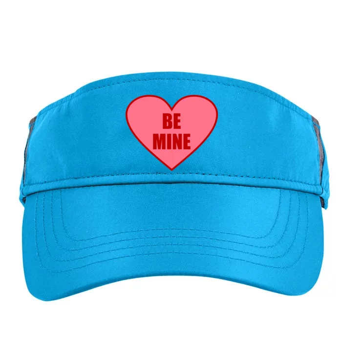 Be Mine Valentine's Day Heart Love Design Adult Drive Performance Visor