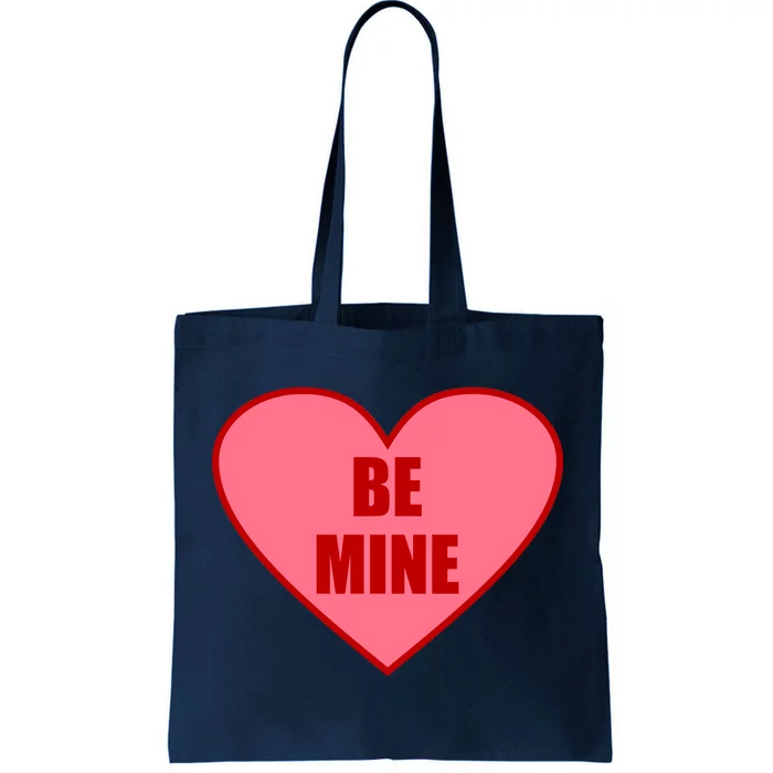 Be Mine Valentine's Day Heart Love Design Tote Bag