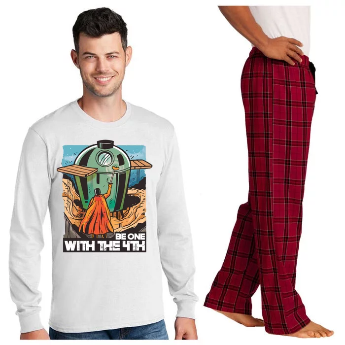 Be One With The 4th BBQ Parody Long Sleeve Pajama Set